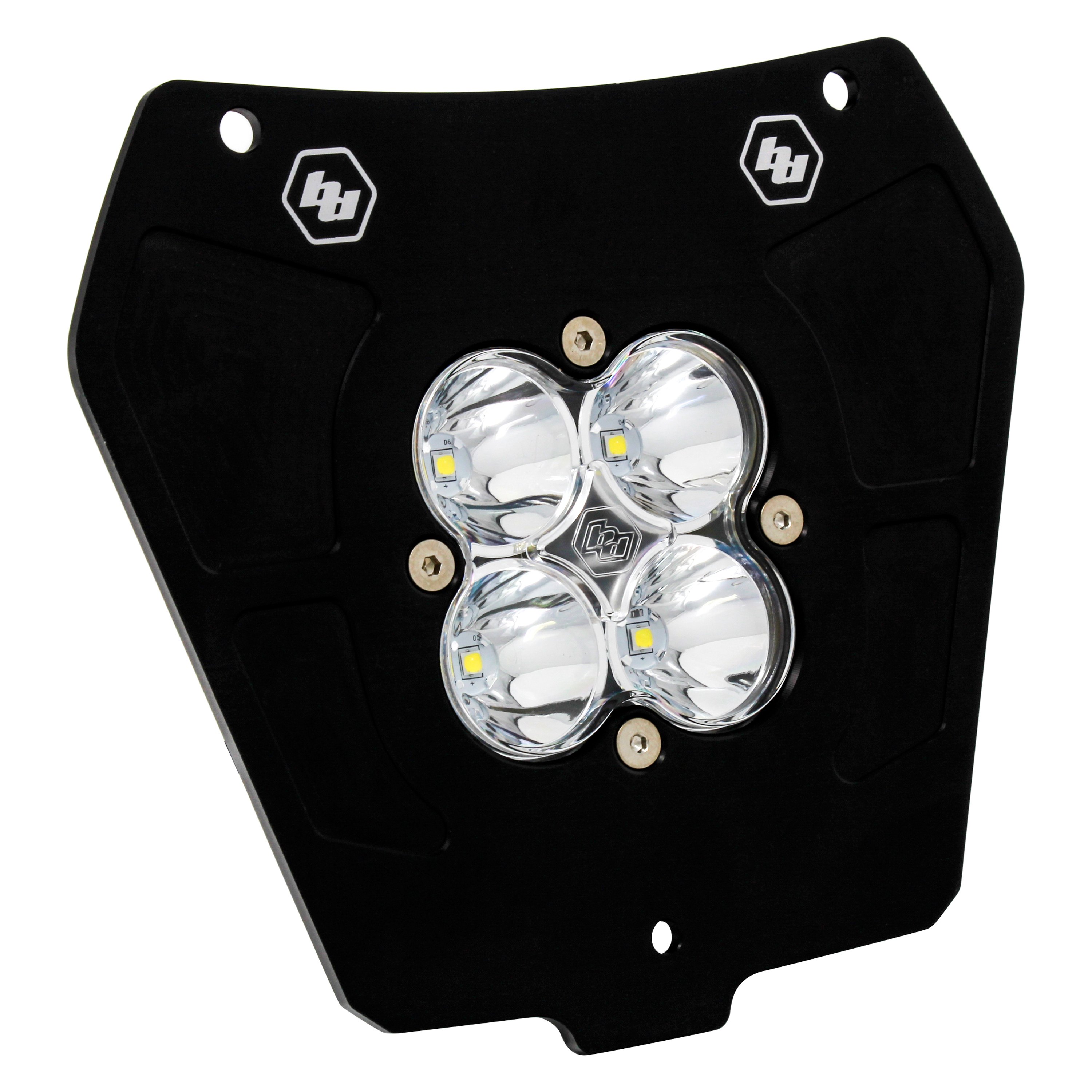 KTM 690R Enduro - LED Headlamp Kit Install, MotoMinded, Baja Designs  Squadron Pro LED 