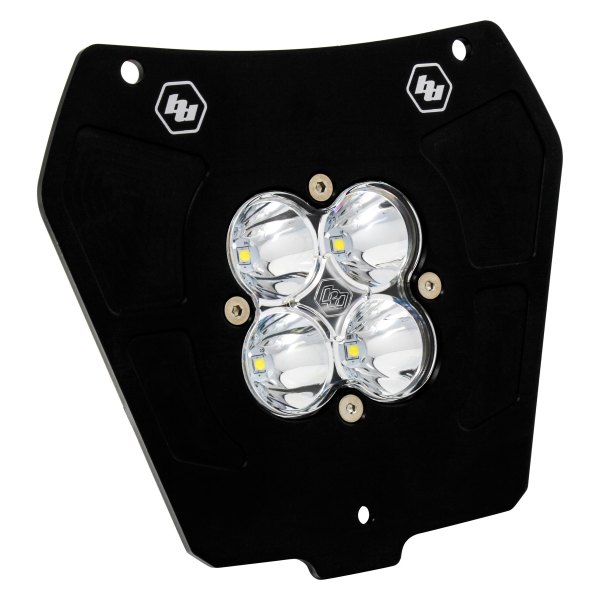 Baja Designs® - Headlight Location Squadron Pro™ 3" 40W Square Driving/Combo Beam LED Light Kit