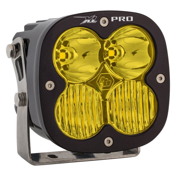 Baja Designs® - XL Pro™ 4.43" 40W Square Driving/Combo Beam Amber LED Light