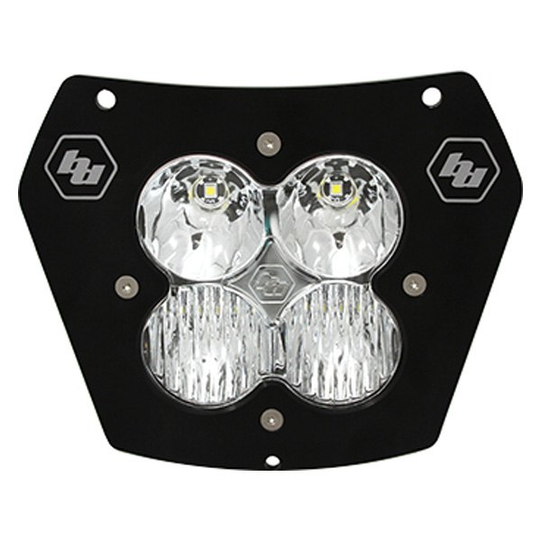 Baja Designs® - Headlight Location XL Pro™ 4.43" 40W Square Driving/Combo Beam LED Light Kit, Front View