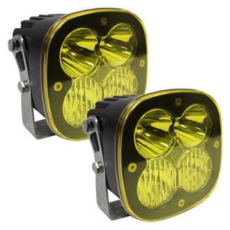 Baja Designs® - XL Pro™ XL Pro™ 4.43" 2x40W Square Driving/Combo Beam Amber LED Lights LED Lights