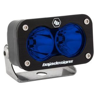 Baja Designs® - S2 Sport™ 3"x2" 12W Rectangular Spot Beam Blue LED Light
