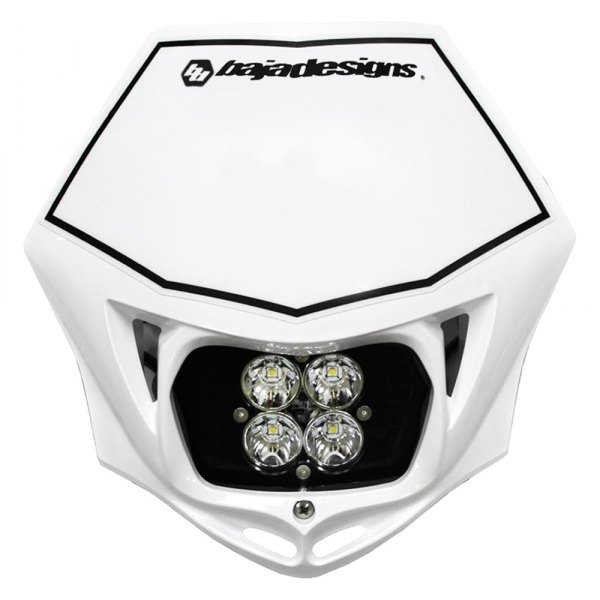 Baja Designs® - Headlight Location Squadron Sport™ 3" 20W Square Driving/Combo Beam LED Light Kit with Head Shell