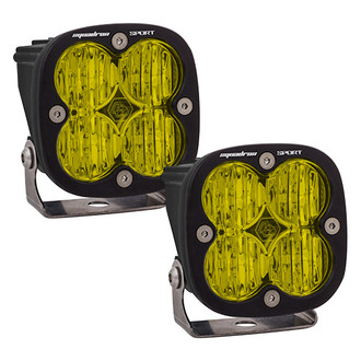 Baja Designs® - Squadron Sport™ Squadron Sport™ 3" 2x26W Square Wide Cornering Beam Amber LED Lights LED Lights