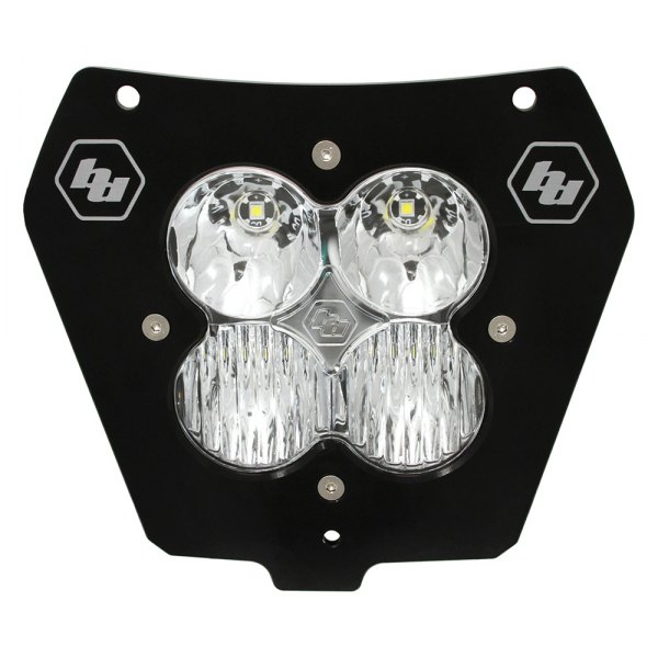 Baja Designs® - Headlight Location XL Sport™ 4.43" 20W Square Driving/Combo Beam LED Light Kit, Front View