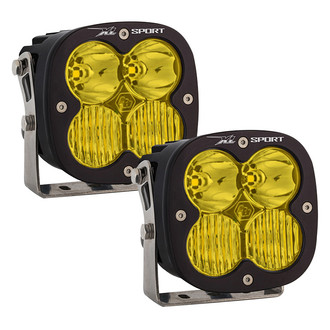 Baja Designs® - XL Sport™ XL Sport™ 4.43" 2x20W Square Driving/Combo Beam Amber LED Lights LED Lights