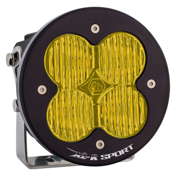 Baja Designs® - XL-R Sport™ 4.43" 20W Round Wide Cornering Beam Amber LED Light