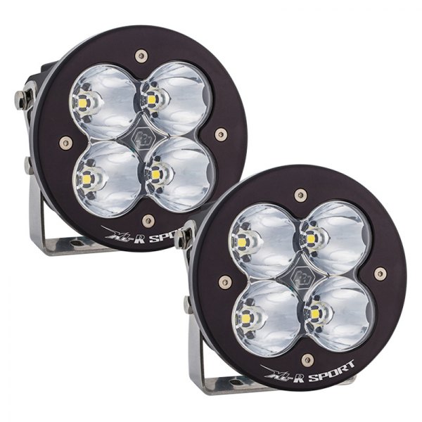 Baja Designs® - XL-R Sport™ 4.43" 2x20W Round High Speed Spot Beam LED Lights