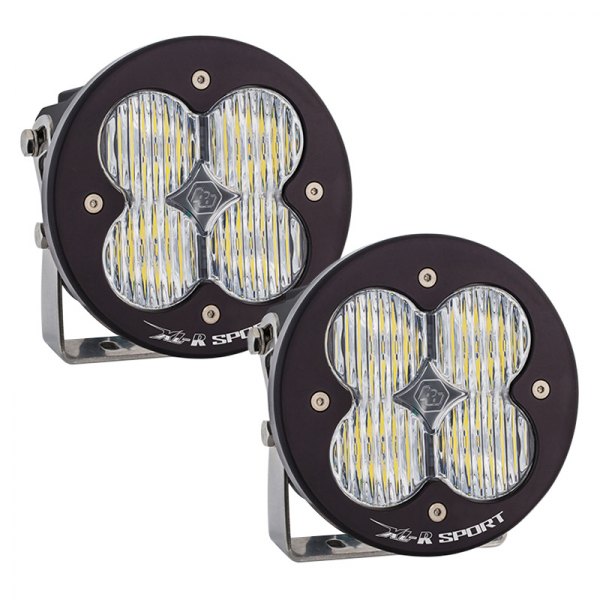 Baja Designs® - XL-R Sport™ 4.43" 2x20W Round Wide Cornering Beam LED Lights