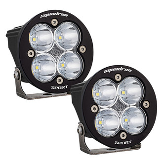 Baja Designs® - Squadron-R Sport™ 3" 2x26W Round Work/Scene Beam LED Lights