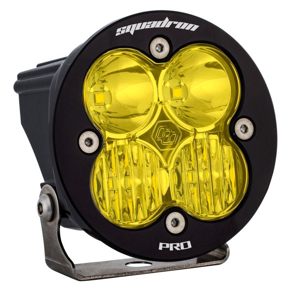 Baja Designs® - Squadron-R Pro™ 3" 40W Round Driving/Combo Beam Amber LED Light