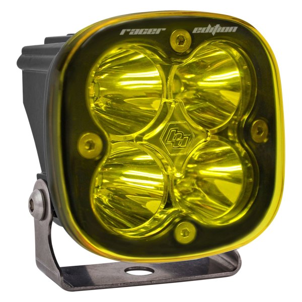 Baja Designs® - Squadron Racer Edition™ 3" 40W Square Spot Beam Amber LED Light