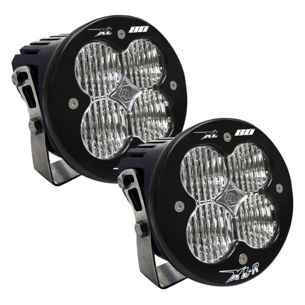 Baja Designs® - XL-R 80™ 4.43" 2x80W Round Wide Cornering Beam LED Lights