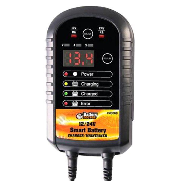 Battery Doctor® - 12V/24V Portable Battery Charger