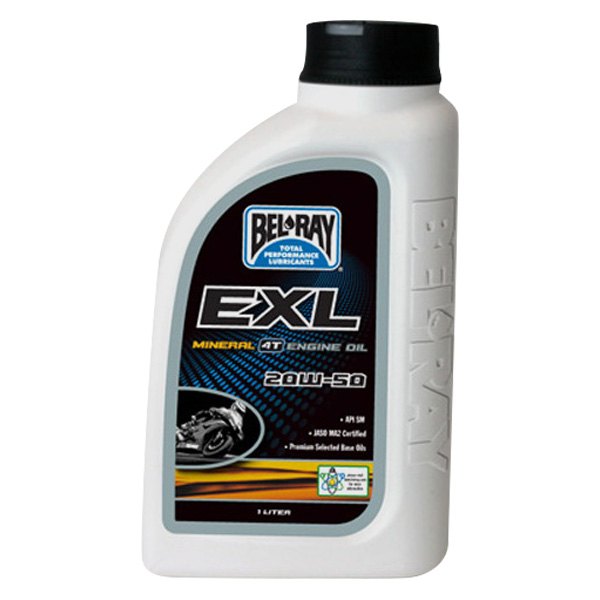 Bel-Ray® - EXL SAE 20W-50 Mineral 4T Engine Oil, 1 Liter