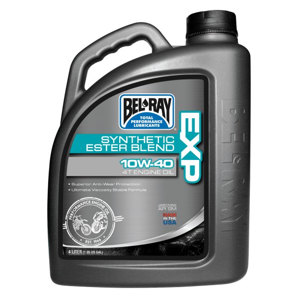 Bel-Ray® - EXP Synthetic Ester Blend SAE 10W-40 4T Engine Oil, 4 Liters