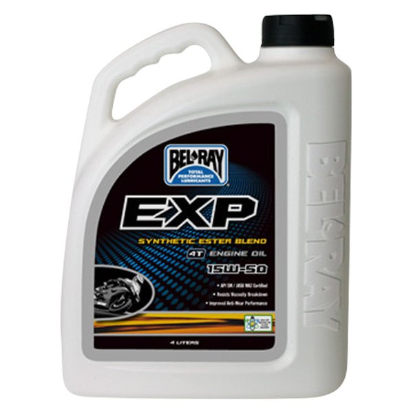  Bel-Ray® - EXP Synthetic Ester Blend SAE 15W-50 4T Engine Oil, 4 Liters