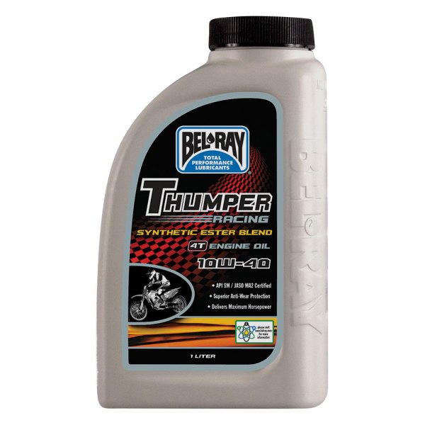 Bel-Ray® - Thumper® Racing Synthetic Ester Blend SAE 10W-40 4T Engine Oil, 1 Liter
