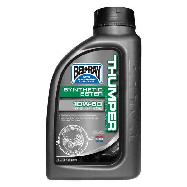 Bel-Ray® - Thumper® Racing Works Ester SAE 10W-60 Synthetic 4T Engine Oil, 1 Liter