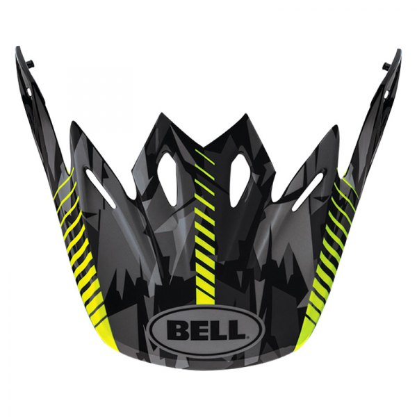 Bell Moto-9 Visor Emblem Hot Yellow 