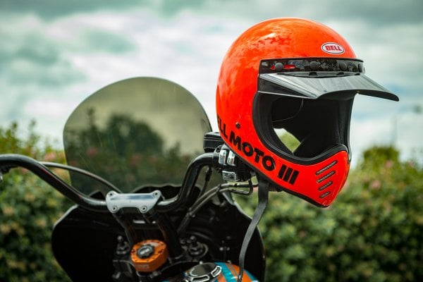 Bell® 7080614 - Moto-3 Large Fluo Orange Off-Road Helmet
