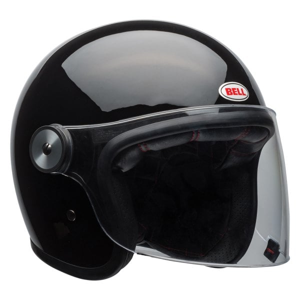 Bell® 7084438 - Riot X-Small Black Open Face Helmet - MOTORCYCLEiD.com