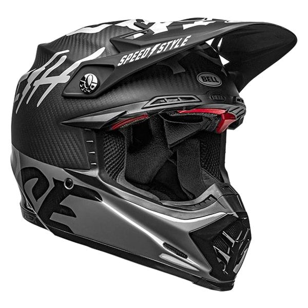 Bell Moto-9 Flex Motorcycle Off Road Helmet Fasthouse WRWF Matte/Gloss  Black/White/Gray – Richmond Honda House