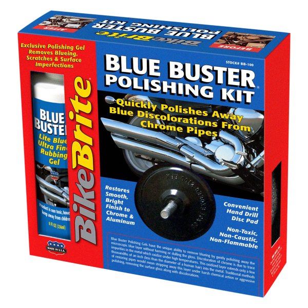  Bike Brite® - Blue Buster™ 8 Oz Polishing Kit