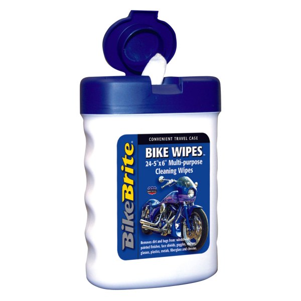  Bike Brite® - Moto-Black™ Multi-Purpose Bike Wipes