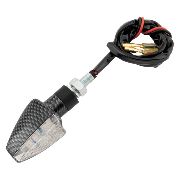 BikeMaster® - Narrow Arrow Head II Carbon LED Turn Signal