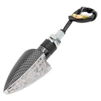 BikeMaster® 266232 - Spear Carbon LED Turn Signal