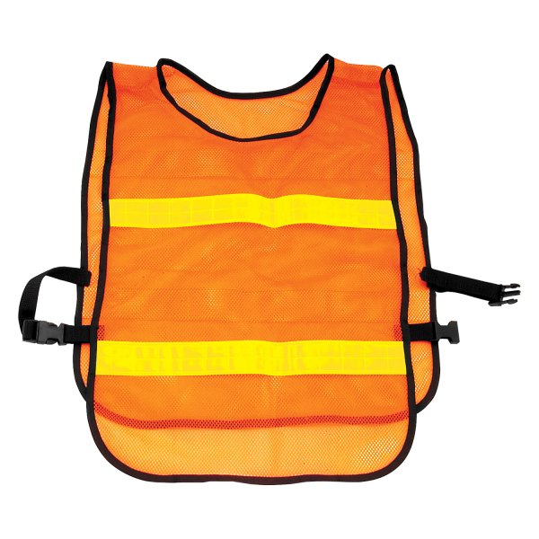 BikeMaster® - Reflector Men's Safety Vest (Flourescent Orange)