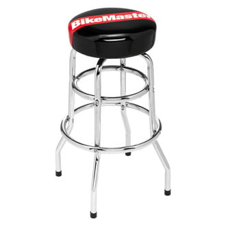 BikeMaster® - Black/Red Bar Stool