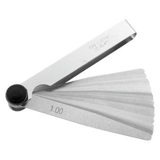 BikeMaster® - 20-Blade Metric Feeler Gauge Set
