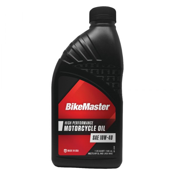 BikeMaster® - Performance SAE 10W-40 Mineral Motorcycle Oil, 1 Quart