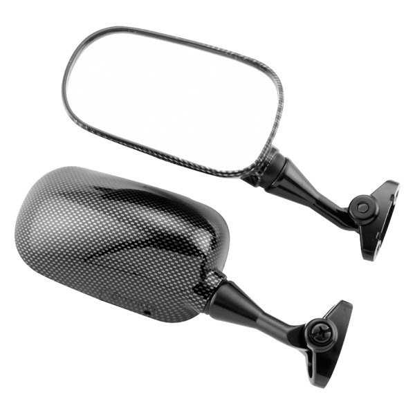 BikeMaster® - O.E.M. Replacement Right Side Carbon Fiber Mirror 
