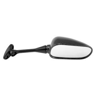 BikeMaster® - O.E.M. Replacement Left Side Carbon Fiber Mirror