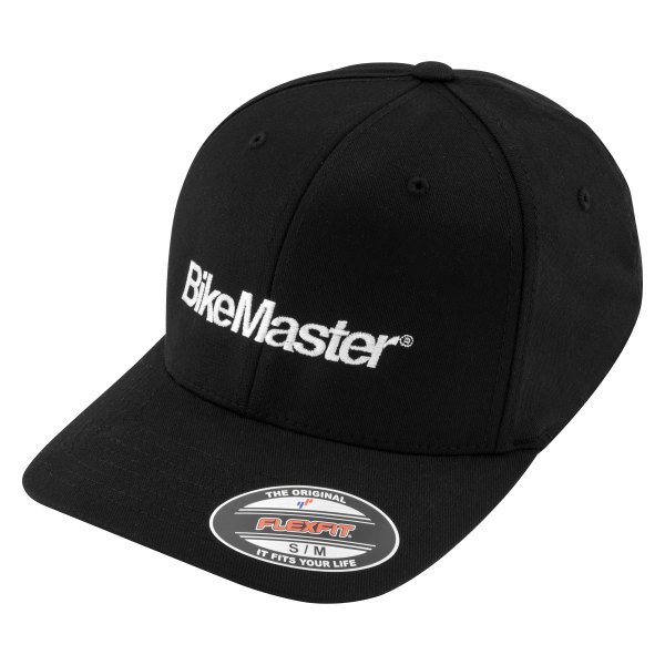 BikeMaster® - Men's Ball Cap (Large/X-Large, Black)