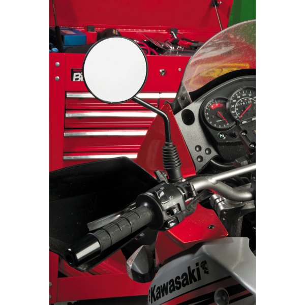 BikeMaster® - Folding Left/Right Black Mirror