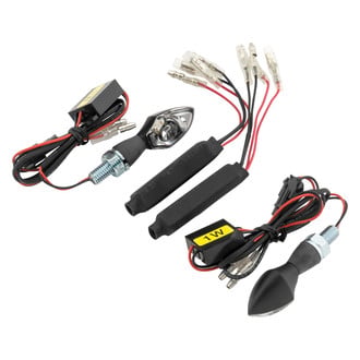 BikeMaster® - MicroBright Black Turn Signal