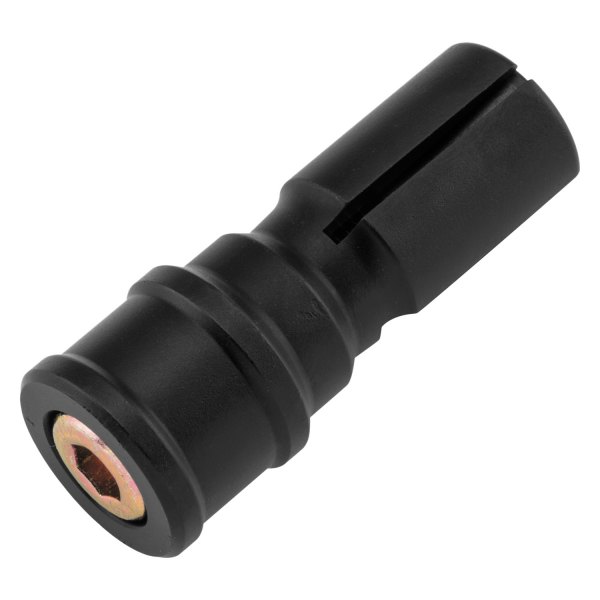 BikeMaster® - Bar-End Black Mirror Adapter for Clamp-On