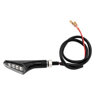 BikeMaster® - Wedge Black Turn Signals