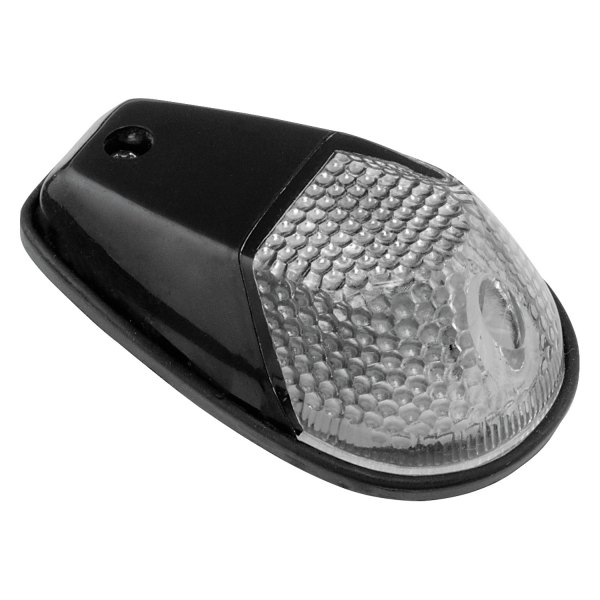 BikeMaster® - Black Flush Mount Marker Light Kit with Clear Lenses