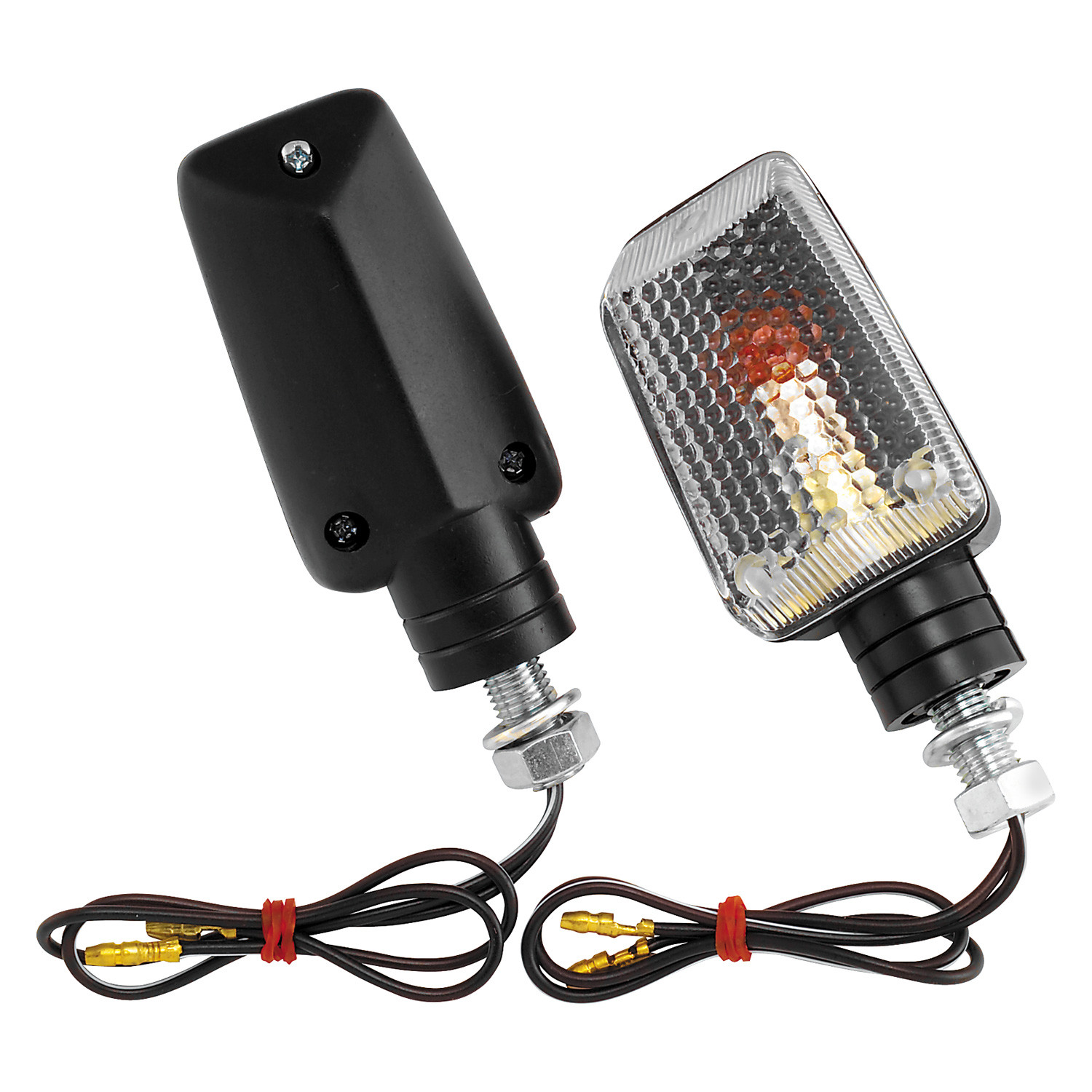 Ken's Factory Victory Octane Front Marker Light Mount – Semi Gloss Black, Japan Made