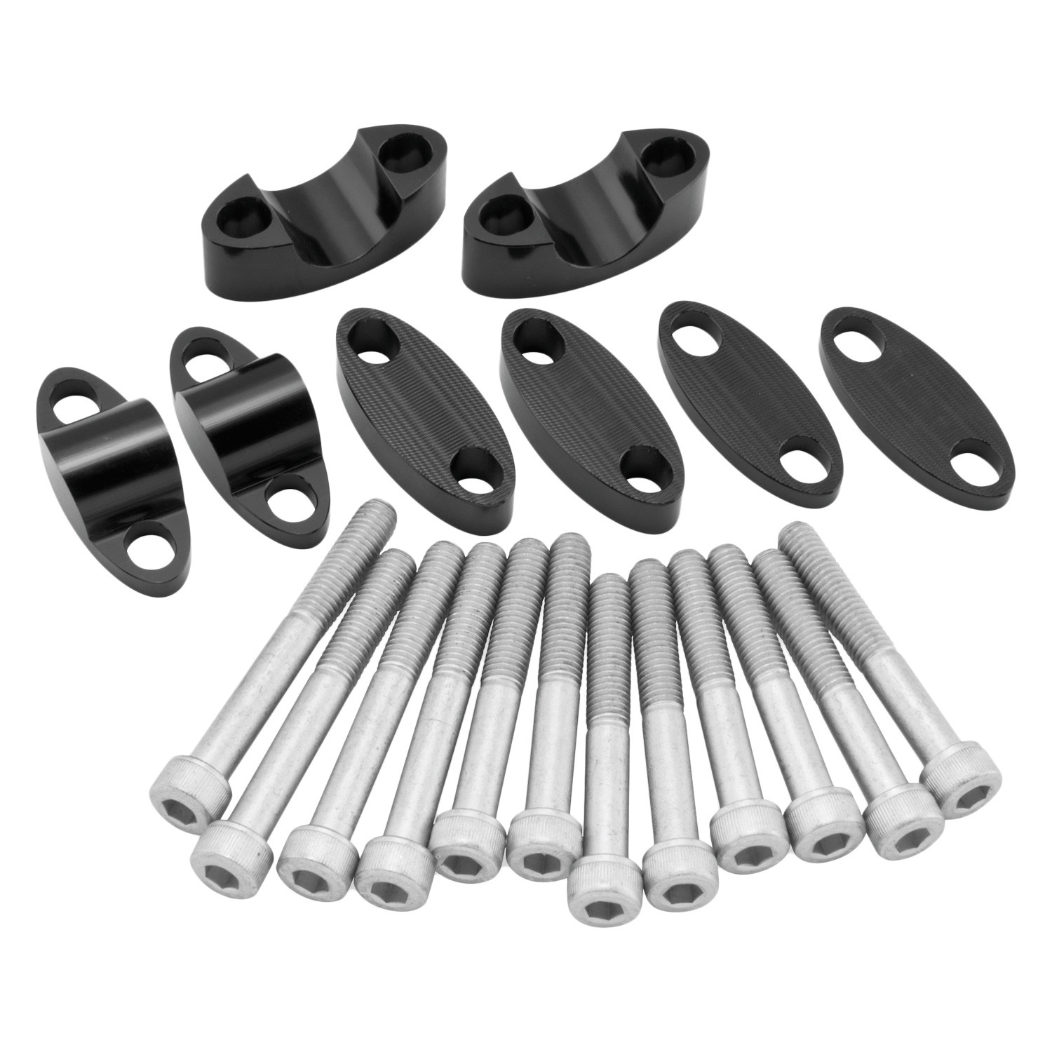 Kawasaki Motorcycle Handlebar Risers & Clamps - Extensions, Mounts