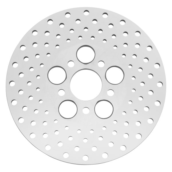 Biker's Choice® - Front Stainless Steel Drilled Brake Rotor