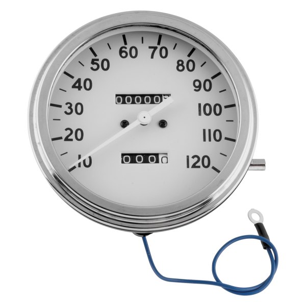  Biker's Choice® - Early Style Speedometer, 120 MPH