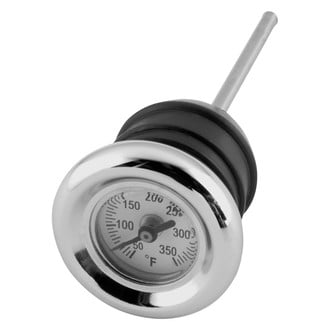 Biker's Choice® - Oil Tank Dipstick with Temperature Gauge