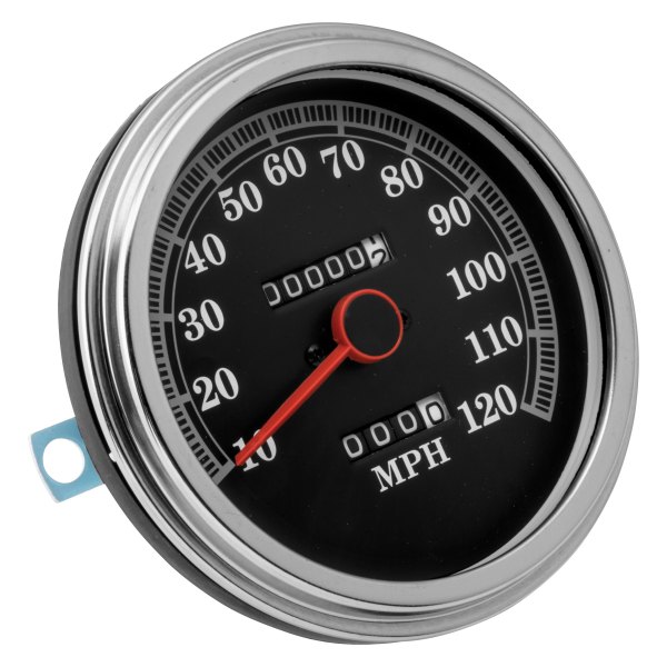 Biker's Choice® - 5" FL Type Speedometer with Domed Glass, 120 MPH