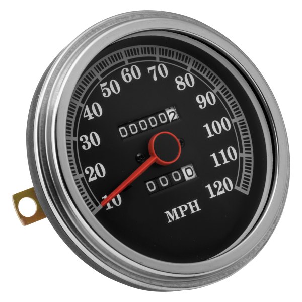 Biker's Choice® - 5" 120 MPH FL Type Speedometer and Read Switch